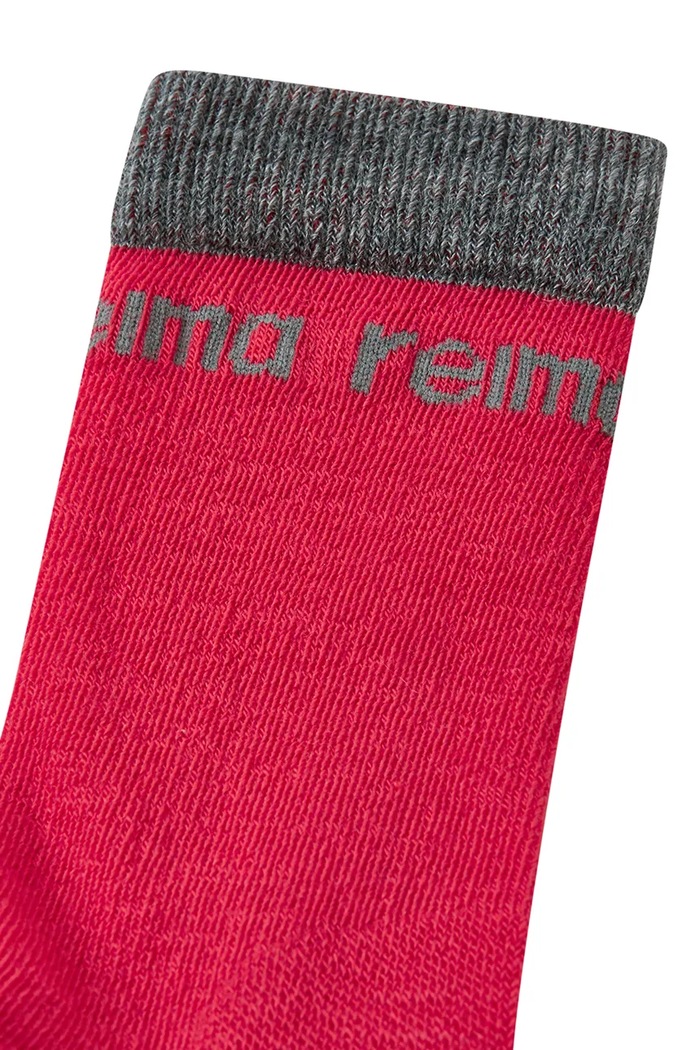 BIMBA Reima calzini con aggiunta di lana bambino/a Saapas 5300033E.9BYA rosso