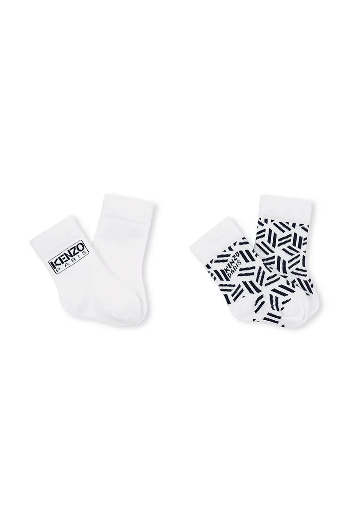 Dječje čarape Kenzo Kids 2-pack bijela K61209