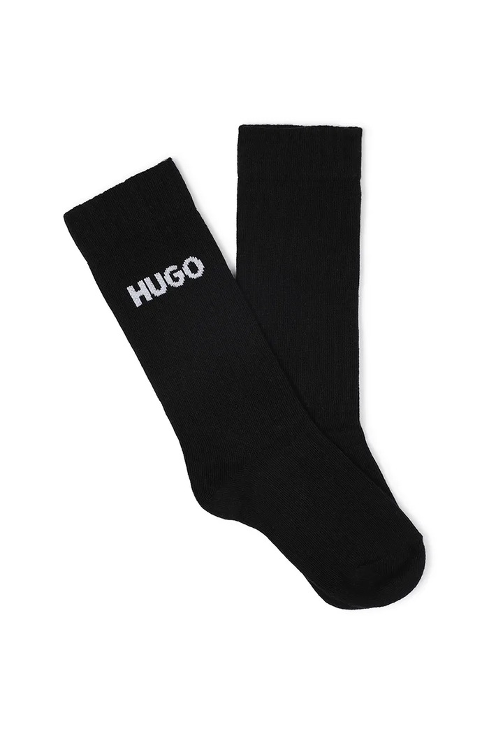Băieți HUGO șosete copii 2-pack G00562 negru