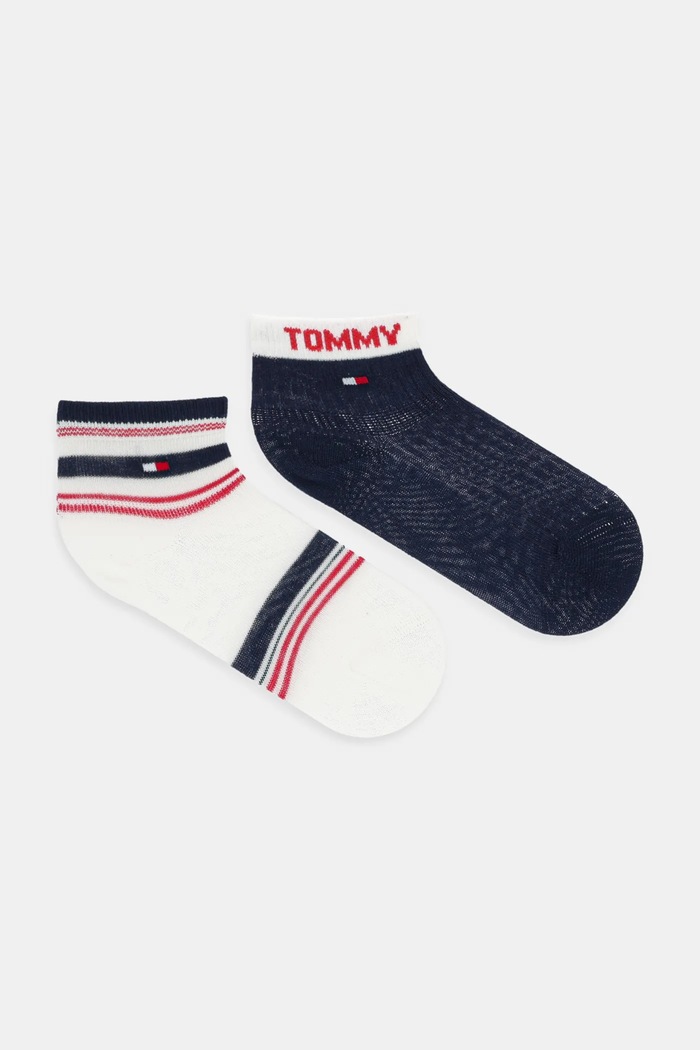Detské ponožky Tommy Hilfiger 2-pak tmavomodrá 701236336.9BYA