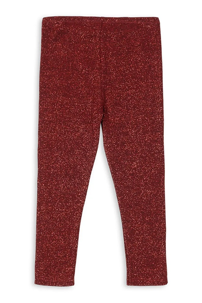 Konges Sløjd leggins copii ROLI PANTS KS104416.9BYA rosu AW25