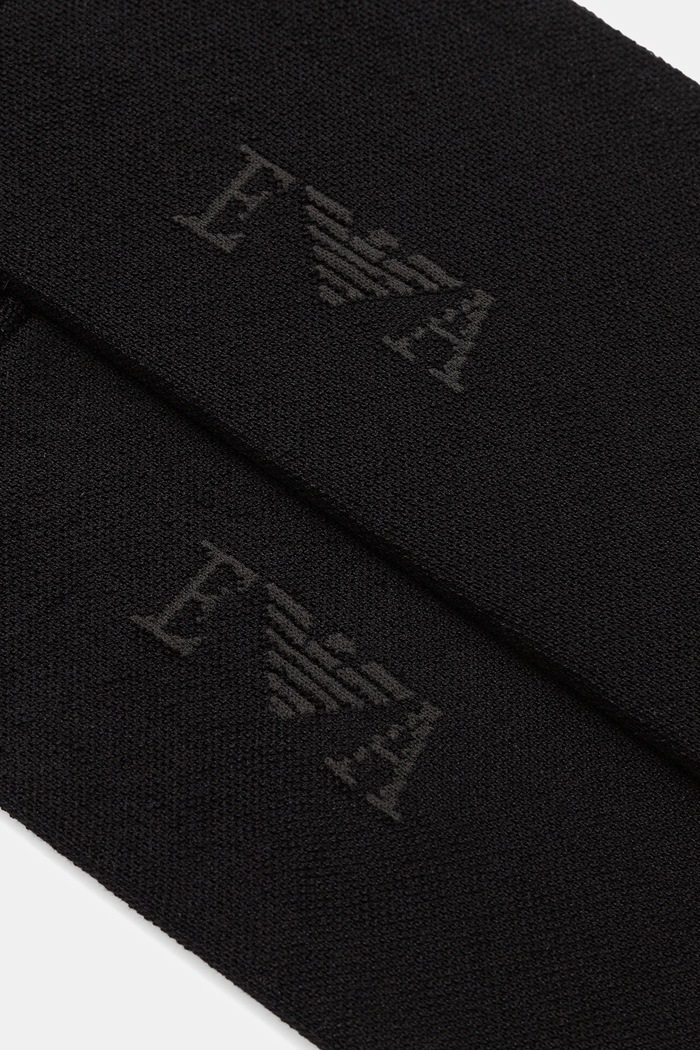 Ponožky Emporio Armani Underwear 2-pack EM000545.AF18175 černá AW25