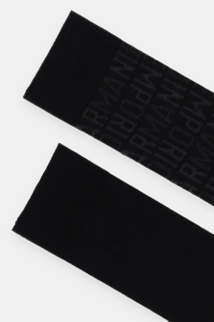 Emporio Armani Underwear șosete 2-pack EM000545.AF18180 negru AW25