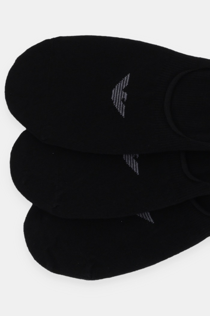 Emporio Armani Underwear Șosete scurte bărbați pachet de 3 EM000548.AF14446 negru SS26