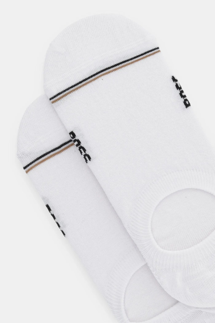 BOSS Σοσόνια Ανδρικά 2P LC Iconic CC 2-pack 50522704 λευκό SS26