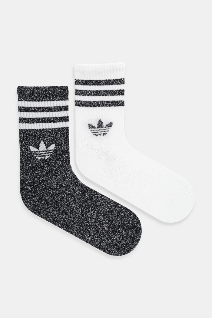 Чорапи adidas Originals 3-Stripes (2 чифта) чорапи черен JV6049