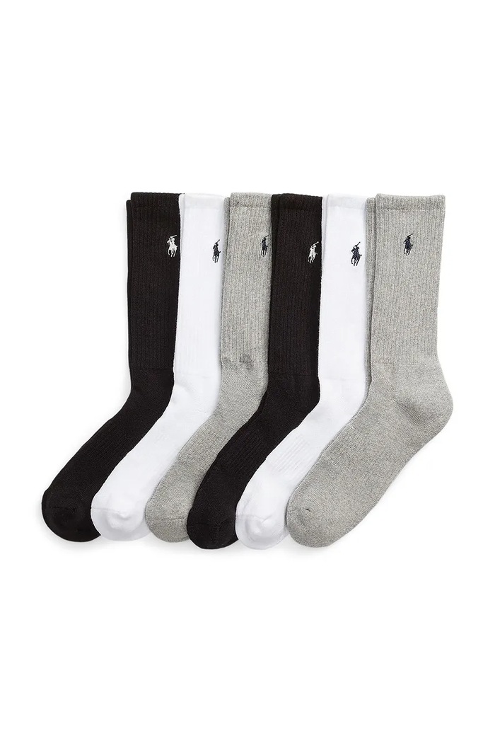 Ponožky Polo Ralph Lauren 6-pak 6-pak viacfarebná 449950140