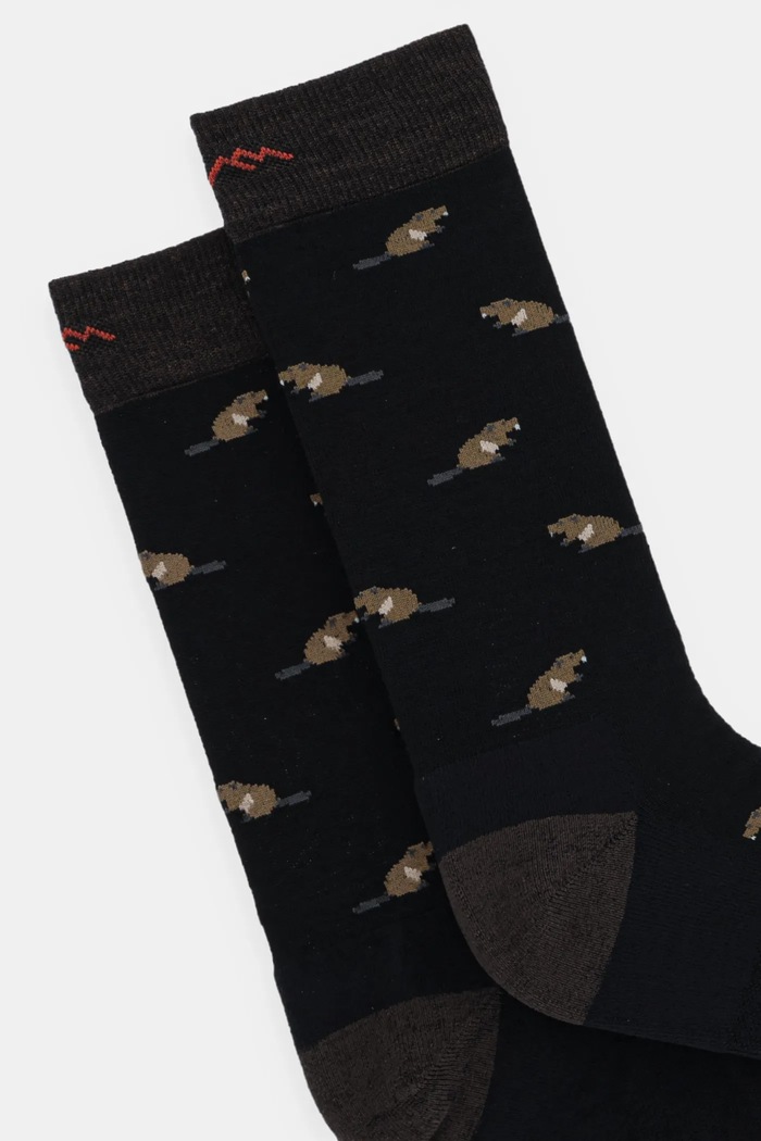 Ponožky s prímesou vlny Darn Tough 6107 čierna AW25