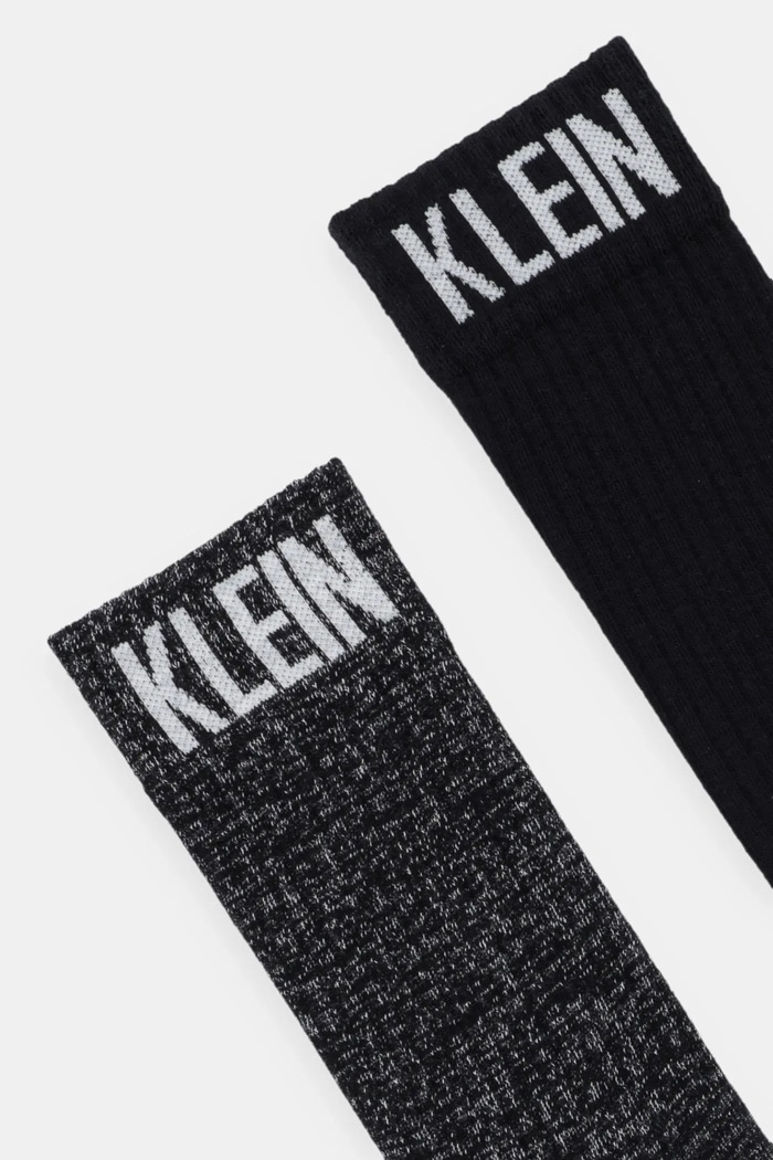 Ponožky Calvin Klein Jeans 2-pak 701235978 čierna AW25