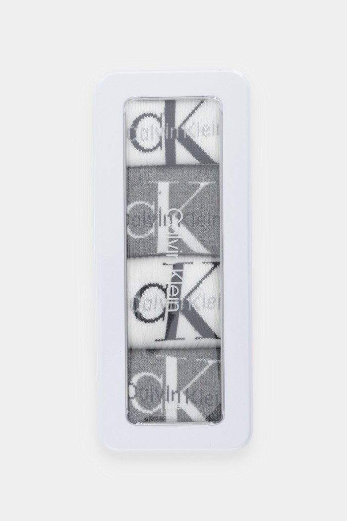 Odzież Calvin Klein Jeans skarpetki 4-pack 701235982 szary