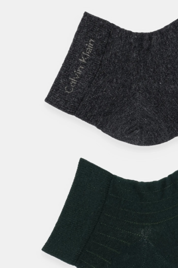 Ponožky Calvin Klein 2-pak 701235972 zelená AW25