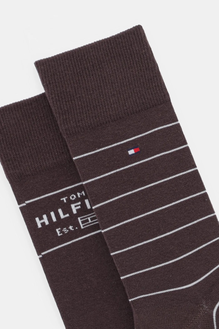 Tommy Hilfiger șosete 2-pack 701236634 maro AW25