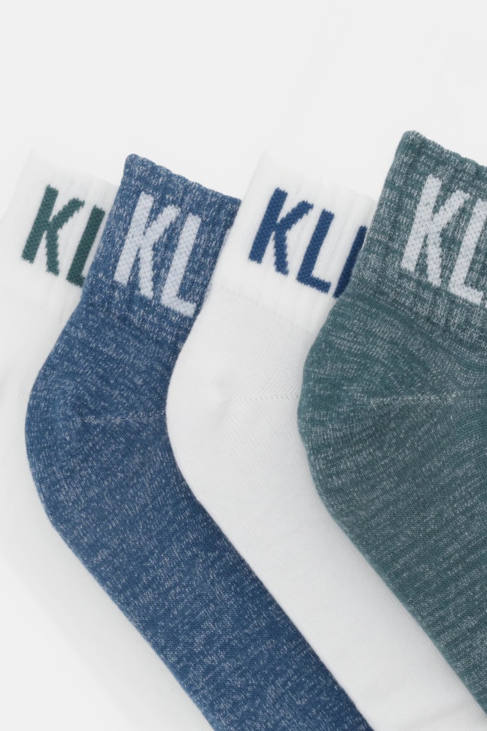 Calvin Klein Jeans șosete 4-pack 701238239 albastru AW25