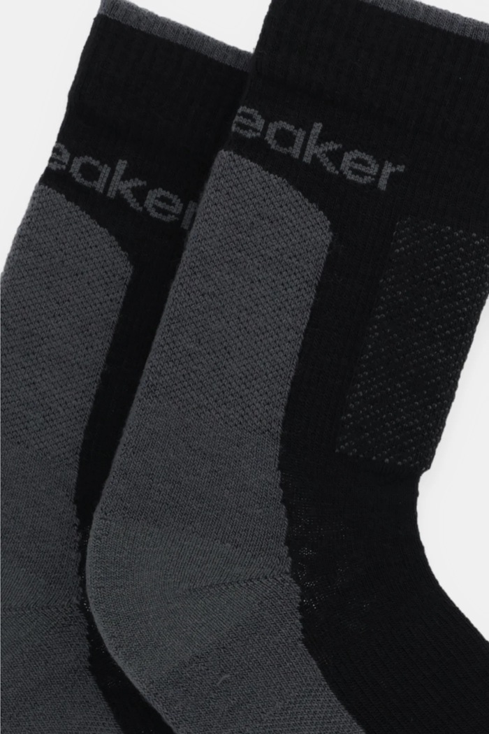 Icebreaker Κάλτσες με προσθήκη μαλλιού Icebreaker Merino Hike+ Medium IB0A578M0FB1 μαύρο AW25