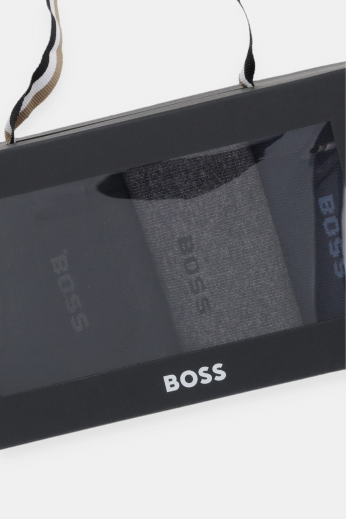 Îmbrăcăminte BOSS șosete 3-pack 3P RS GiftSet Uni CC 50558589 negru