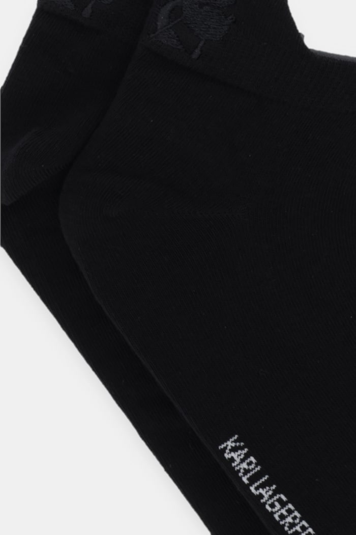 Ponožky Karl Lagerfeld 3-pak A4M47041 čierna AW25