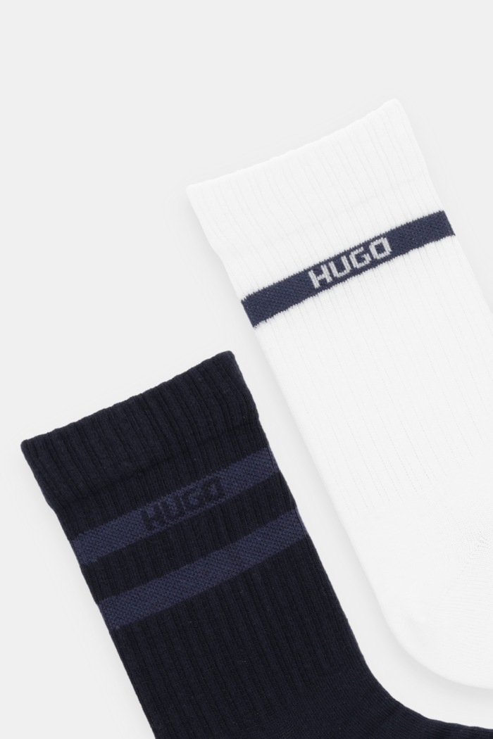 Носки HUGO 2 шт 2P QS GIFT TAPE CC 50546649 белый AW25