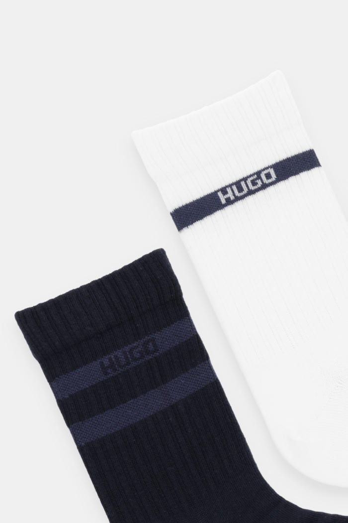 Носки HUGO 2 шт 2P QS GIFT TAPE CC 50546649 белый AW25