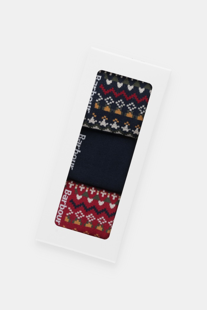 Oblečenie Barbour 3-pak MGS0100 tmavomodrá