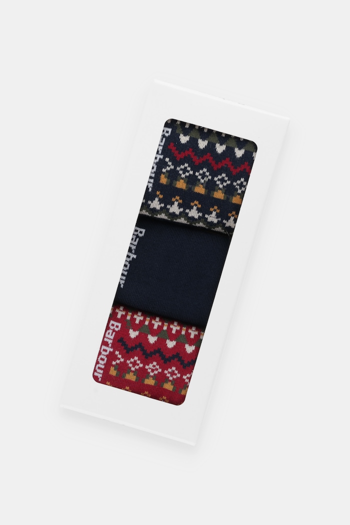 Oblečenie Barbour 3-pak MGS0100 tmavomodrá