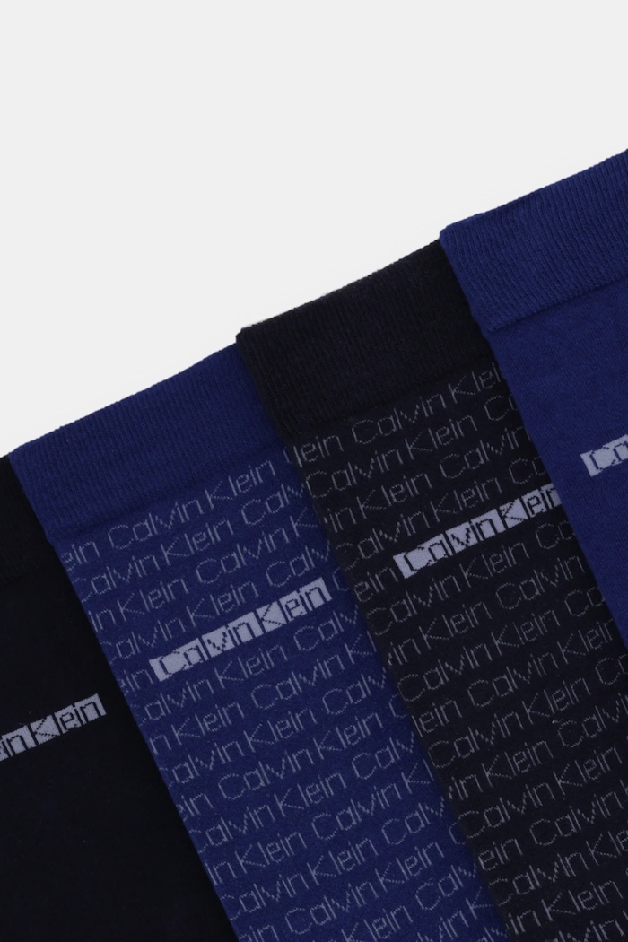 Calvin Klein skarpetki 4-pack 701235980 niebieski AW25