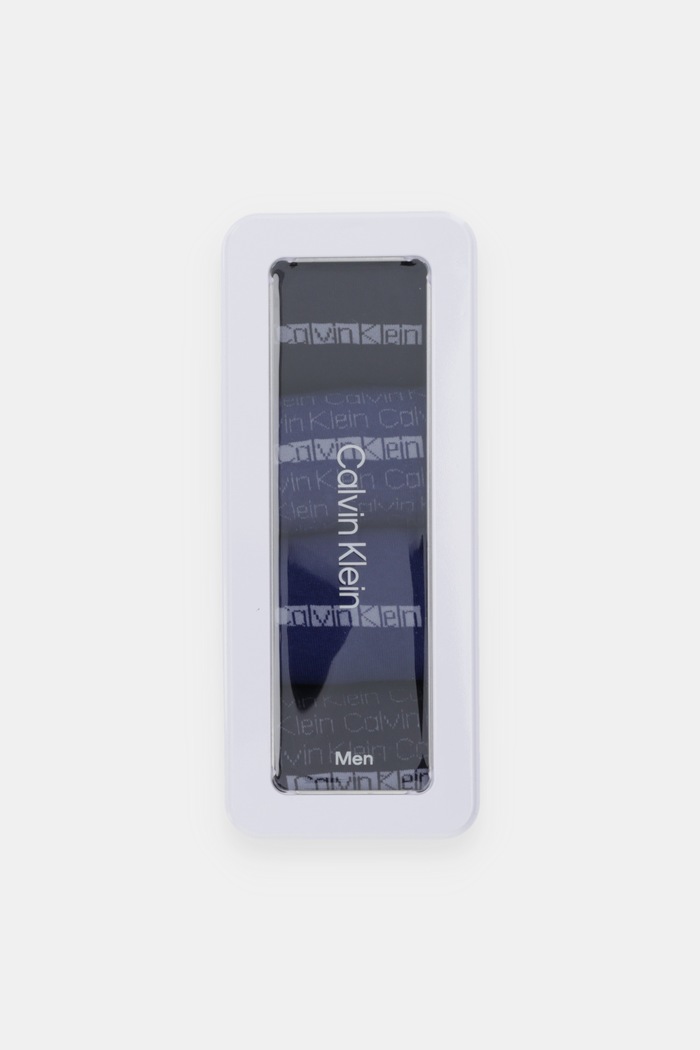 Odzież Calvin Klein skarpetki 4-pack 701235980 niebieski