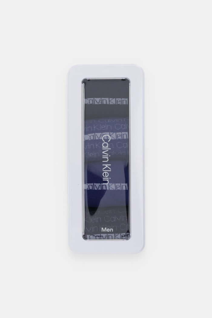 Odzież Calvin Klein skarpetki 4-pack 701235980 niebieski