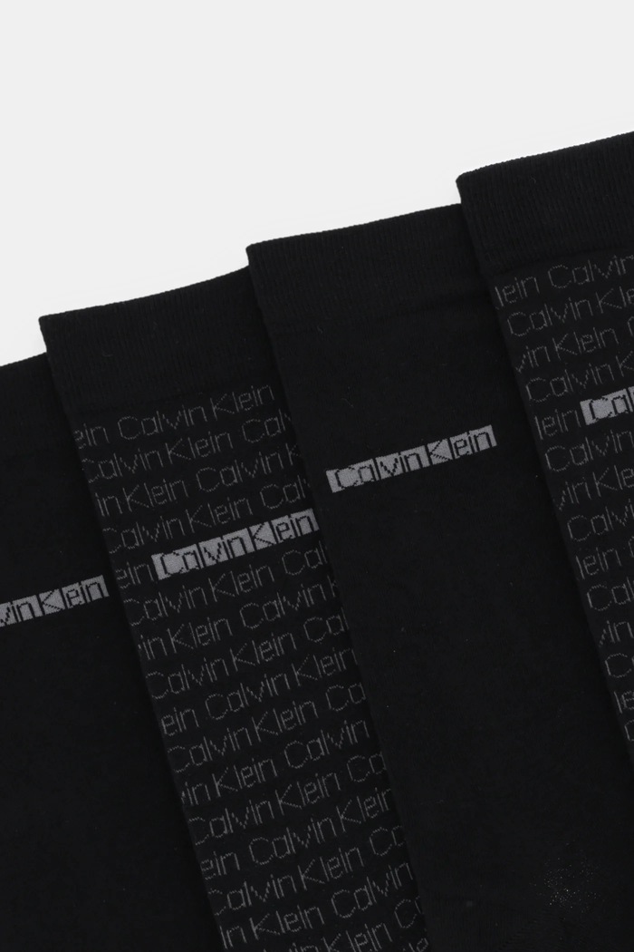 Calvin Klein șosete 4-pack 701235980 negru AW25