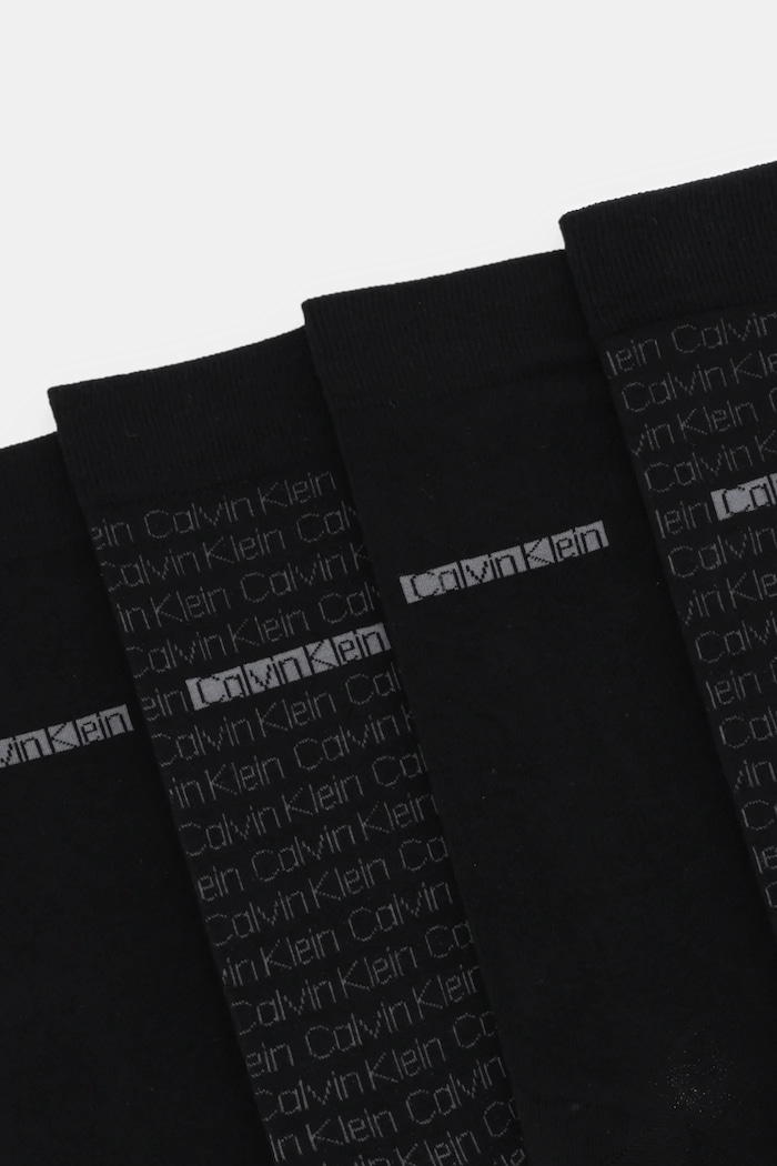 Calvin Klein șosete 4-pack 701235980 negru AW25