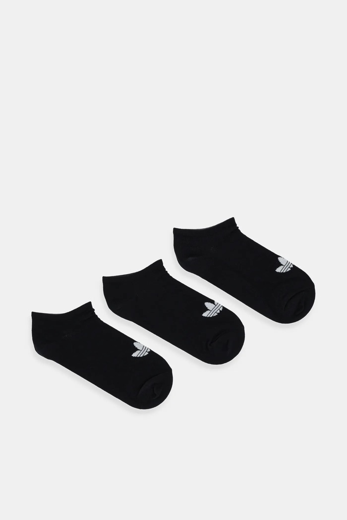 Ponožky adidas Originals 3-pack krátké ponožky černá JV7399