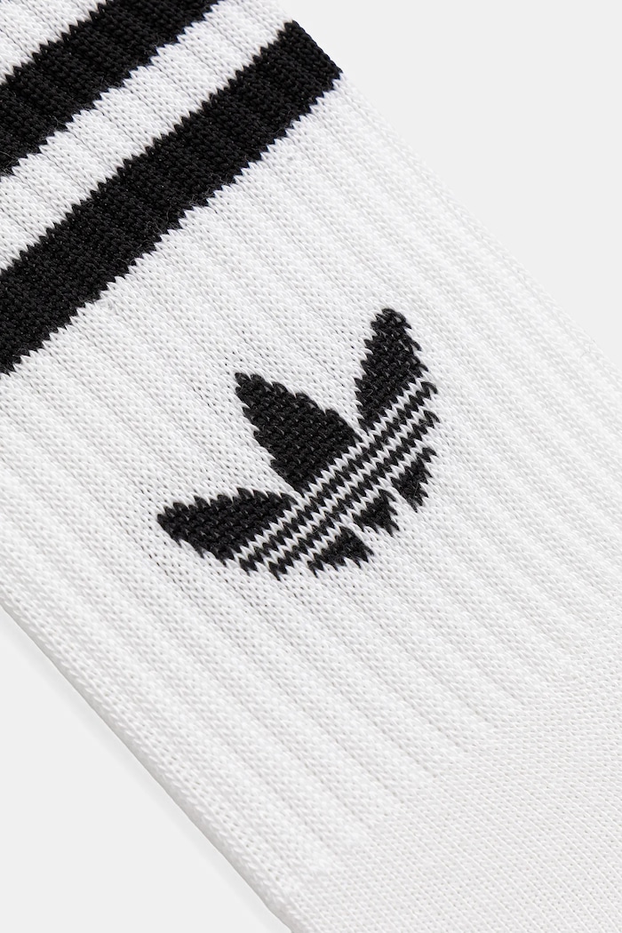 Ponožky adidas Originals 3-Stripes 6-pak JV7410 biela AW25