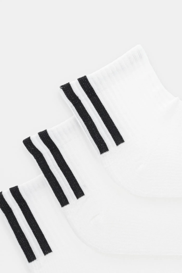 Κάλτσες adidas Originals 3-Stripes 3-pack JV7423 λευκό SS26