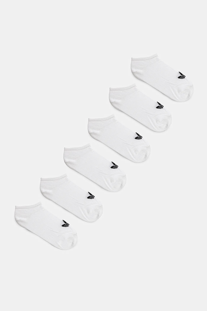 adidas Originals șosete 6-pack sosete scurte alb JW5336