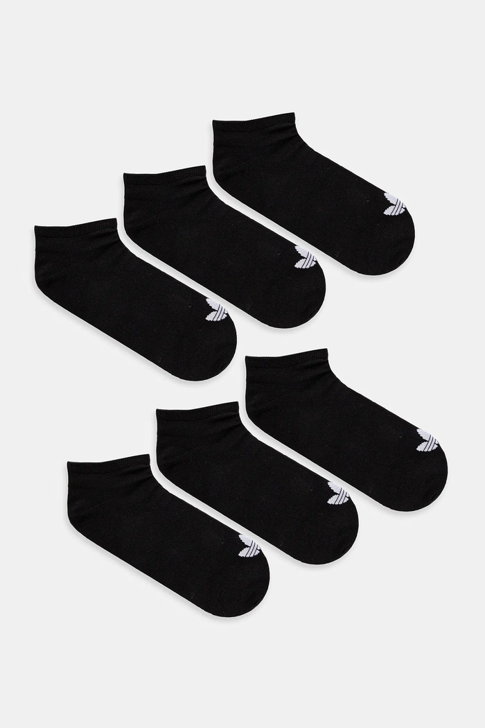 adidas Originals zokni 6 pár hosszúszárú zokni fekete JW5337