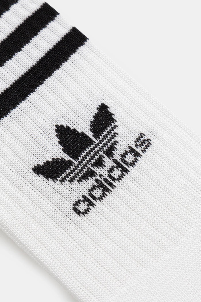 Nogavice adidas Originals 3-Stripes 10-pack JZ0587 bela AW25
