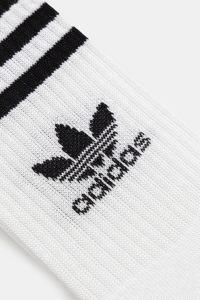 Nogavice adidas Originals 3-Stripes 10-pack JZ0587 bela AW25