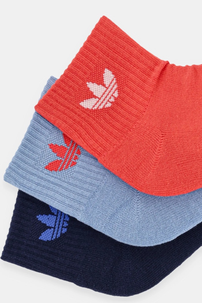 Nogavice adidas Originals 3-pack JV8595 modra AW25