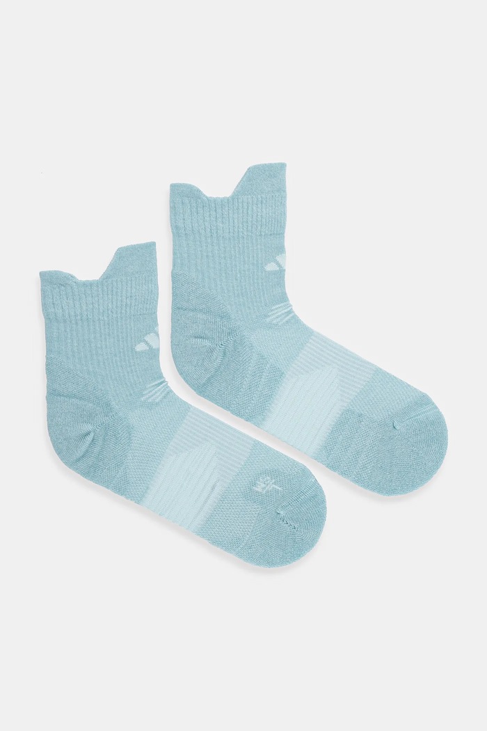 adidas Performance zokni RUNxCSHND futás türkiz JV5929