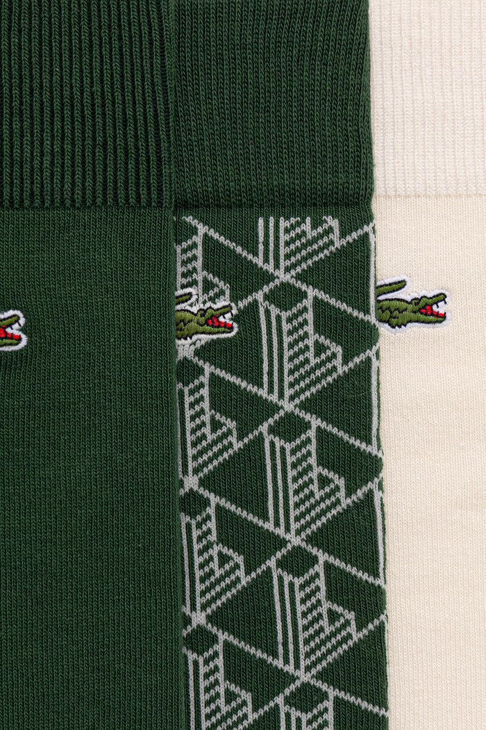 Lacoste șosete pachet de 3 RA5996 multicolor SS26