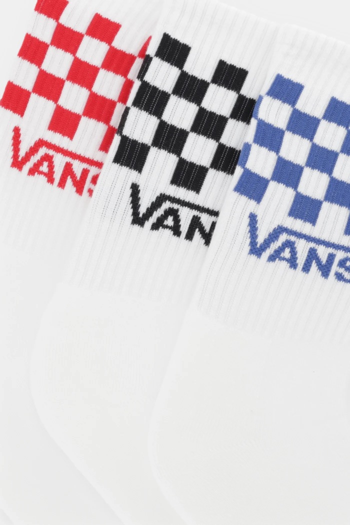 Ponožky Vans 3-pak VN000QBUWHT1 biela AW25