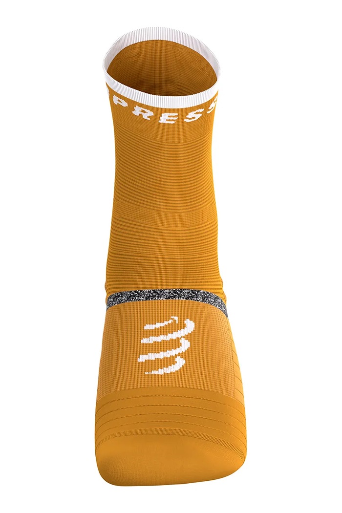 Compressport skarpety sportowe Pro Marathon V2.0 SMCU378 żółty SS26