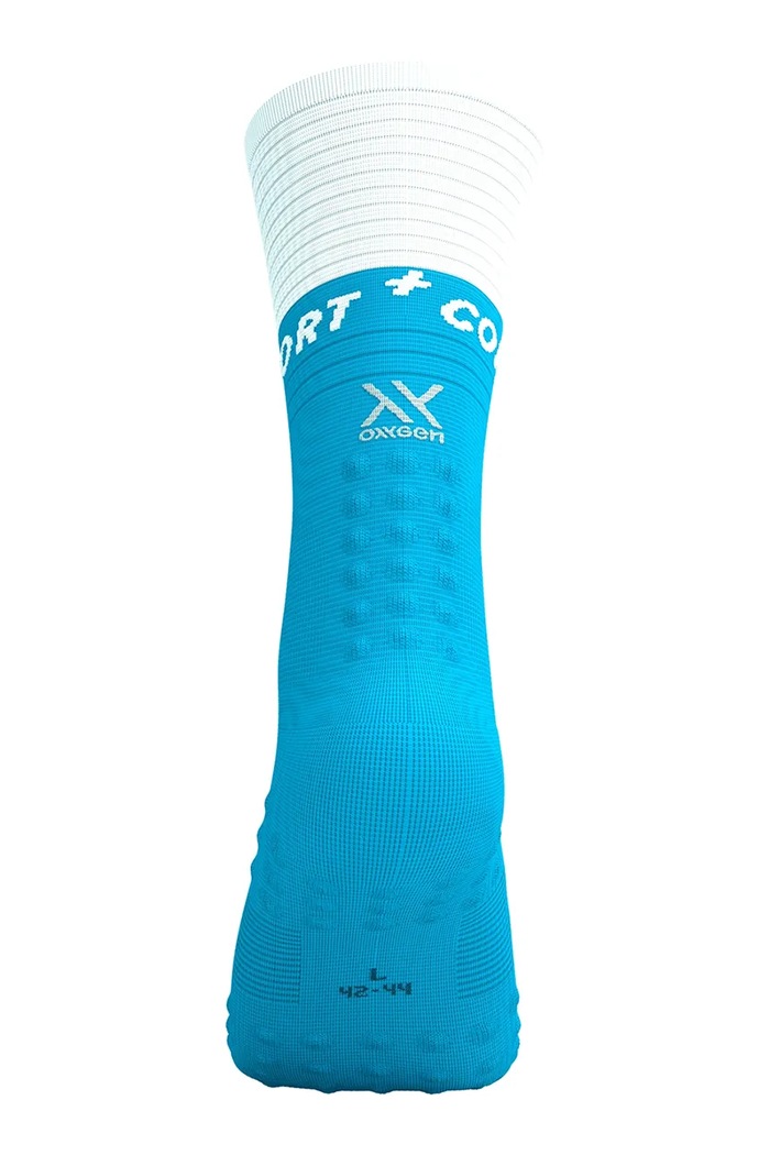 Ρούχα Κάλτσες Compressport Mid Compression v2.0 SQTU354 μπλε