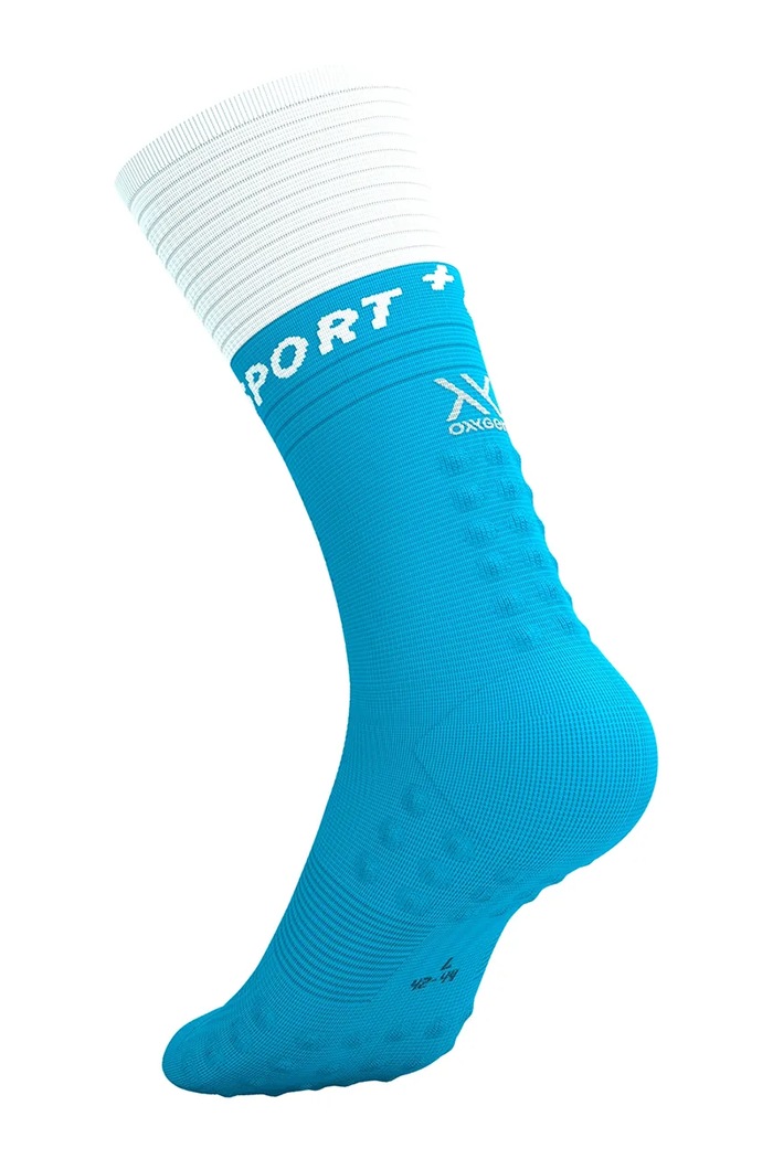 Κάλτσες Compressport Mid Compression v2.0 μπλε SQTU354