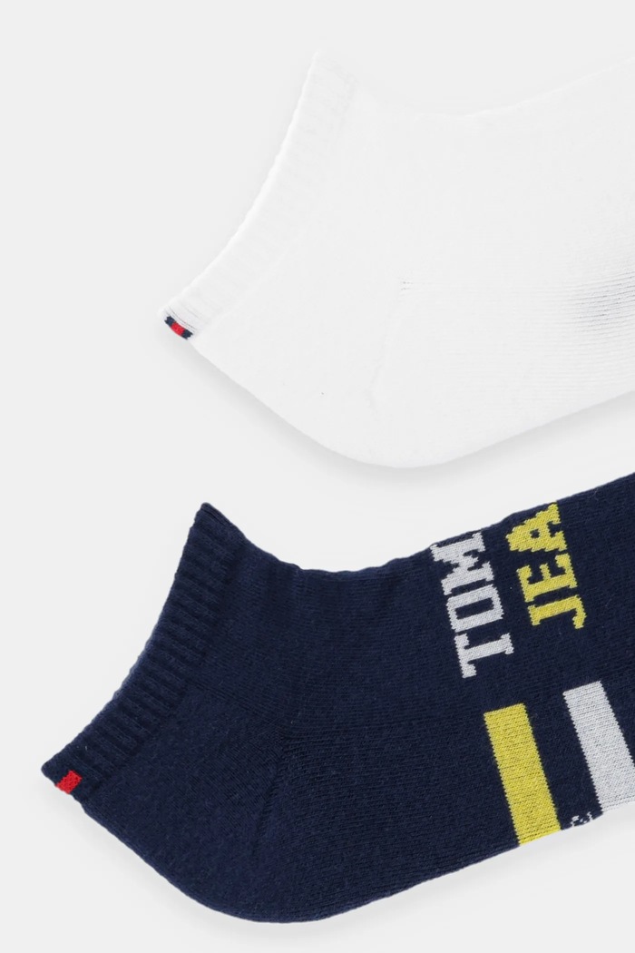 Kotníkové ponožky Tommy Jeans 2-pack 701236736 námořnická modř AW25