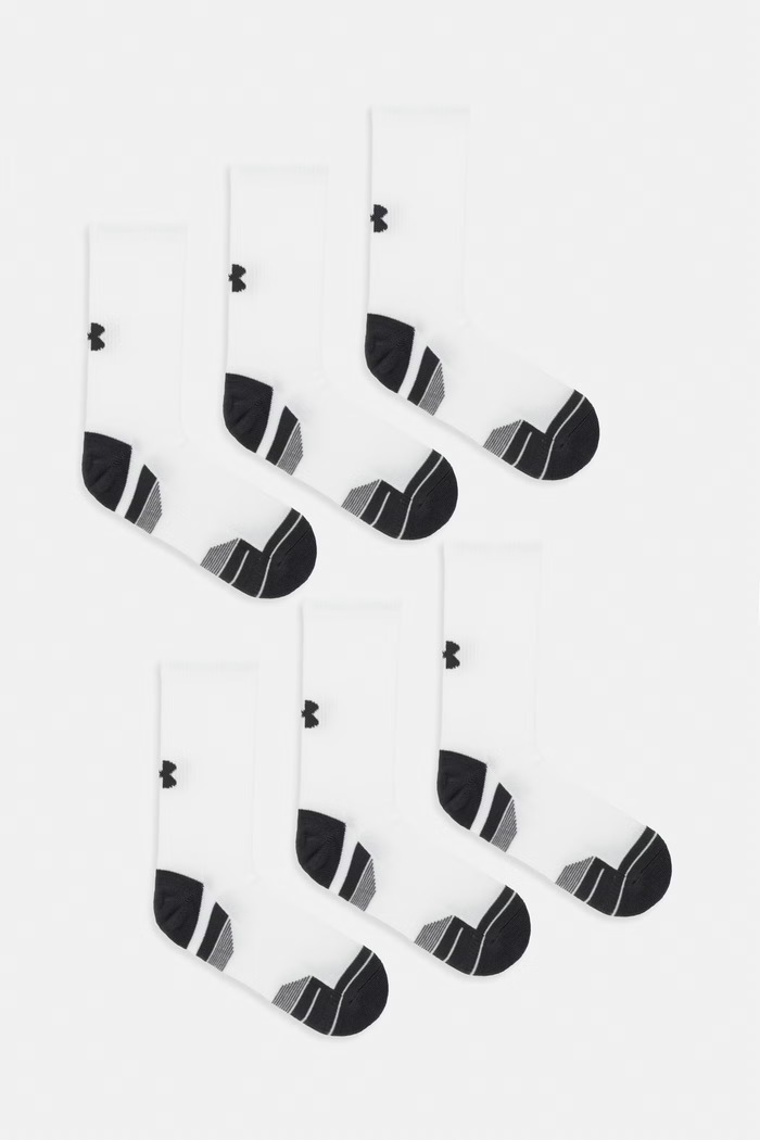 Under Armour skarpetki 6-pack 6-pack biały 1386242