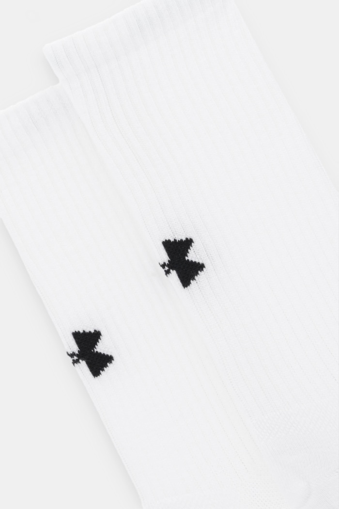 Under Armour Șosete 3-pack 1386311 alb AW25