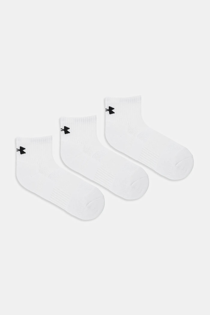 Čarape Under Armour 3-pack niske čarape bijela 1386372