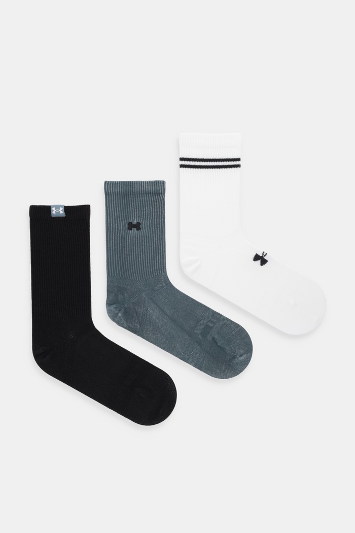 Ponožky Under Armour 3-pak 3-pak čierna 1390130