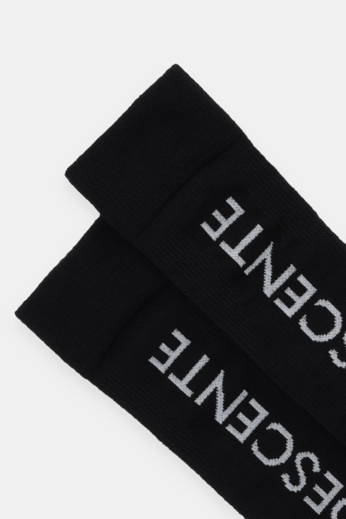 Ски чорапи Descente Arch Spiral Sox DW5FSO01UU черен AW25