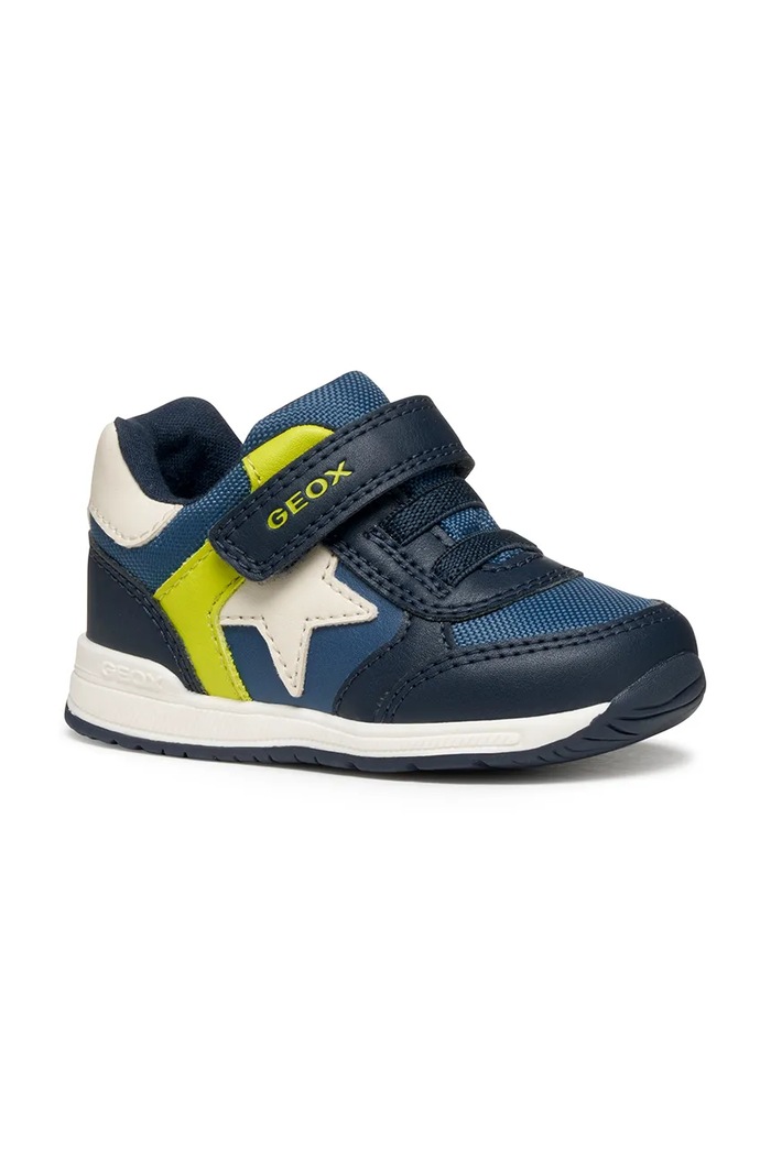 Geox sneakersy dziecięce RISHON imitacja skóry licowej granatowy B560RA.054FU.19.26